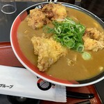極楽うどん TKU - 鶏天カレーうどん