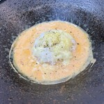 極楽うどん TKU - エビトマトクリームうどん