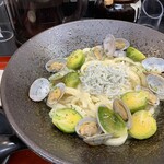 極楽うどん TKU - ボンゴレうどん