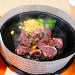 92's - 料理写真:ヒレステーキ150g＋Cセット(ライス&サラダ)