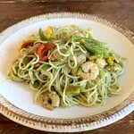 FOOT POINT -with dog care- - 料理写真:小エビのジェノベーゼ 1000円