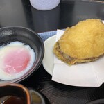 極楽うどん TKU - ・紅はるか　さつまいもの天ぷら