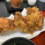 極楽うどん TKU - 鶏天トッピング
