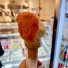 Gelateria Santa Trinita - 料理写真:フラーゴラとピスタッキオをコーネでいただきました