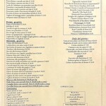 All'Antico Ristoro Di Cambi - メヌーです　基本的にグランドメニューしかありません　一年中一緒ってことだｗ
