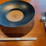 Wagyuu An - マッシュルームのポタージュスープ