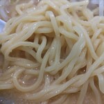 ラーメン壱源 - 麺は太麺でした。