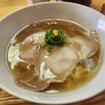 鶏と魚 - 地鶏塩