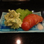 ひとつ星 - ポテトサラダとアメーラトマト