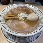 煮干しらぁめん 猫トラ亭 - 超煮干しらぁめん　肉1枚　味玉