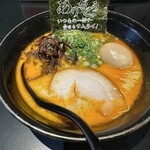 らうめん 侍の侍 - 甘えび煮玉子