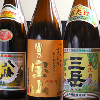 We also have a wide selection of alcoholic drinks such as beer and sake ◆You can keep the bottle of shochu