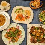 ル　シャン  - 大皿コース一例