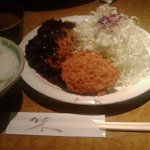 四の味 - 四の味　トロかつ＆クリームコロッケ定