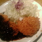 四の味 - 四の味　トロかつ＆クリームコロッケ定