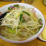 タンメンしゃきしゃき - タンメンしゃきしゃき新橋店（しゃきしゃきタンメン700円＋バター100円）