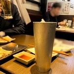 肉汁餃子のダンダダン - ◯ハイボール¥ask
…キンキンに冷えていたそす。(^◇^;)