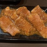 Yakiniku Horumon Kanaya - 牛しまちょう　味噌味