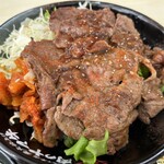 肉のヤマ牛 - 料理写真:カルビ焼肉丼