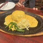 モンブラン - 鉄板焼きハンバーグ(オランダ風)