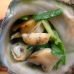 北新地 成司 - さざえの酢味噌和え