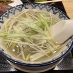 仙臺たんや 利久 - テールスープ