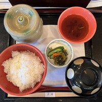 江戸懐石 若福 - ご飯ととろろ