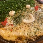 Hiroshima Okonomiyaki Koukouya - もちネギチーズ