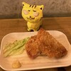 道頓堀麦酒スタンド - 揚げ　厚切りハムカツ　350円（税込）