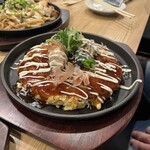 OKAYAMA鉄板 はなはな - 関西風おこのみ×カキオコ