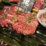 生タンと塊ハラミ 焼肉音吉 - 