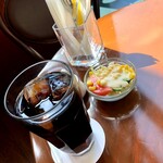カフェ コロラド - コロラドアイスコーヒー・セットのサラダ　286円