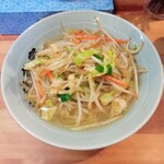 Ajiyoshiya - すっきり鶏青湯野菜ラーメン