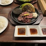 Meat Eat Up ↑ ↑ - ハラミバターと赤身ステーキ