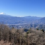 Jimbasanchoushimizuchaya - テラス席からの富士山。絶景かな絶景かな〜。