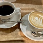 エクセルシオール カフェ - ブレンドコーヒー　カフェオレ