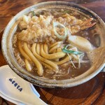 Yamamotoyahonten - 天ぷら味噌煮込みうどん