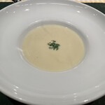 ビストロミモザ - ジャガイモかなんかのスープ