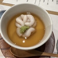 上越やすだ  銀座二丁目店 - 白子茶碗むし