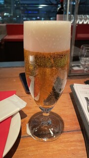 BAR de ESPANA MUY - アサヒスーパードライ生ビール(900円)