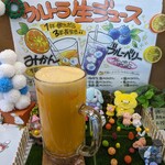 Izuorendisenta - ウルトラ生オレンジジュース(ｳﾙﾄﾗｻｲｽﾞ)∶1200円