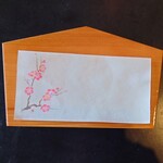 秋田車屋 - おせち料理が、のせられていた絵馬の形をした台