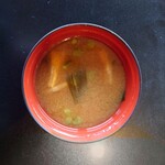 秋田車屋 - お味噌汁・俯瞰