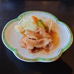 秋田車屋 - しょうが焼き・ななめから