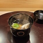 鮨屋 大かわ 久 - 天然舞茸と海老芋