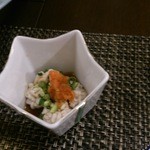 虹河 - これはたらの白子。いつもはふくの白子です！