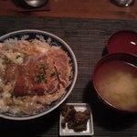 アルバトロス - お久しぶりのカツ丼大盛りです。