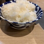 コッテリの塩らー麺専門店 MANNISH - サービスごはん大　＋120円