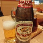 Tonkatsu Wakou - 瓶ビール680円