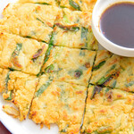 Chive pancake